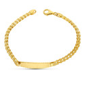 18K ESCLAVA ORO AMARILLO ESPIGA 18CM 18K ESCLAVA ORO AMARILLO ESPIGA 18CM