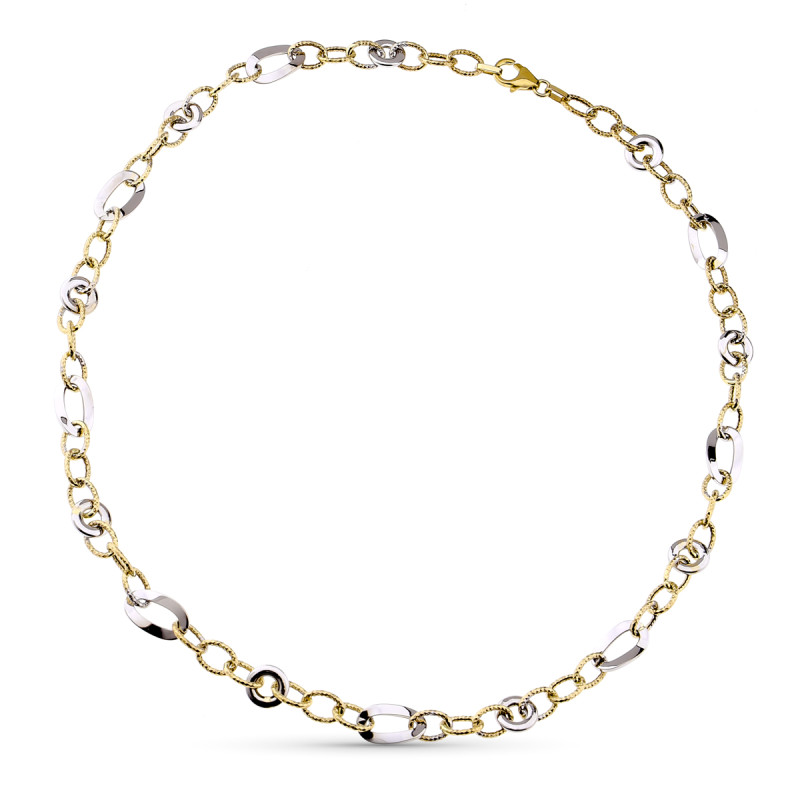 9K GARGANTILLA BICOLOR 45CM