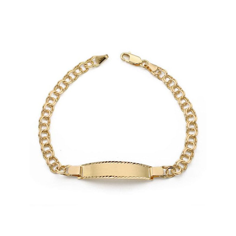 18K ESCLAVA ORO AMARILLO HUNGARA 20CM