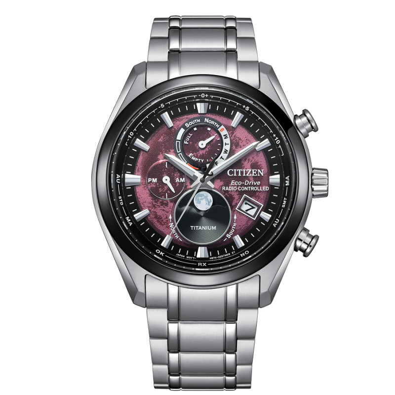 RELOJ CITIZEN HOMBRE BY1018-80X Tsuki-yomi Moonphase Radiocontrolado