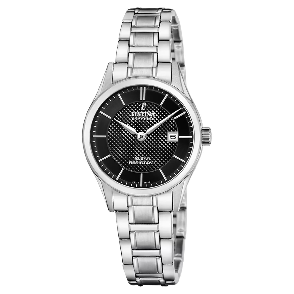RELOJ FESTINA SWISS MADE F20068/6 NEGRO MUJER