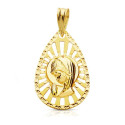 18K MEDALLA ORO AMARILLO VIRGEN NIÑA CERCO CALADO 22X19 MM 18K MEDALLA ORO AMARILLO VIRGEN NIÑA CERCO CALADO 22X19 MM