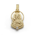 18K COLGANTE ORO AMARILLO CRISTO SAGRADO CORAZON DE JESUS SILUETA 21X11 MM 18K COLGANTE ORO AMARILLO CRISTO SAGRADO CORAZON DE JESUS SILUETA 21X11 MM