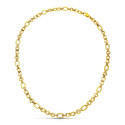 18K GARGANTILLA ORO AMARILLO ESLABONES 45CM 18K GARGANTILLA ORO AMARILLO ESLABONES 45CM