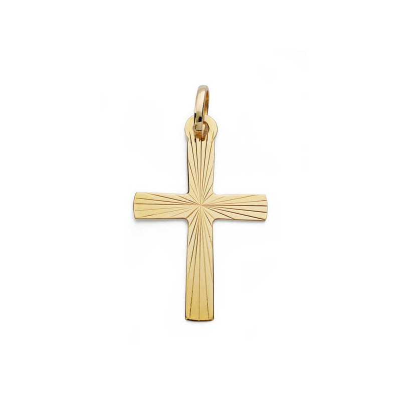 9K CRUZ TALLADA 30 X 19 MM