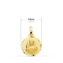 9K ESCAPULARIO ORO AMARILLO TALLADO VIRGEN DEL CARMEN CORAZON DE JESUS 14 MM 9K ESCAPULARIO ORO AMARILLO TALLADO VIRGEN DEL CARMEN CORAZON DE JESUS 14 MM