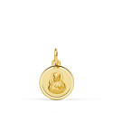 18K MEDALLA ORO AMARILLO CRISTO SAGRADO CORAZON DE JESUS BISEL 12 MM 18K MEDALLA ORO AMARILLO CRISTO SAGRADO CORAZON DE JESUS BISEL 12 MM