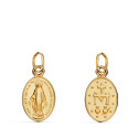 18K MEDALLA ORO AMARILLO VIRGEN MILAGROSA OVAL. MEDIDA: 15 X 9 MM 18K MEDALLA ORO AMARILLO VIRGEN MILAGROSA OVAL. MEDIDA: 15 X 9 MM