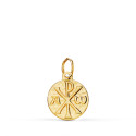 18K MEDALLA ORO AMARILLO CRUZ DE CRISMON MARTELE 12 MM