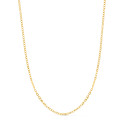 18K CADENA FORZADA MACIZA ORO AMARILLO ANCHO: 1,5 MM. LARGO: 40 CM