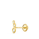 18K PIERCING OREJA ORO AMARILLO CIRCONITA BOCEL 6.5X3 MM 18K PIERCING OREJA ORO AMARILLO CIRCONITA BOCEL 6.5X3 MM
