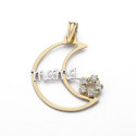 18K COLGANTE BICOLOR LUNA MAMA 18K COLGANTE BICOLOR LUNA MAMA