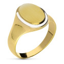 18K SELLO ORO BICOLOR CABALLERO MACIZO OVAL. ZONA GRABADO: 15,5 X 12MM 18K SELLO ORO BICOLOR CABALLERO MACIZO OVAL. ZONA GRABADO: 15,5 X 12MM