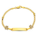18K ESCLAVA ORO AMARILLO OSO S 16CM 18K ESCLAVA ORO AMARILLO OSO S 16CM