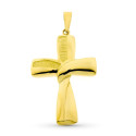 18K CRUZ ORO AMARILLO HUECA LISA 34X22 MM 18K CRUZ ORO AMARILLO HUECA LISA 34X22 MM