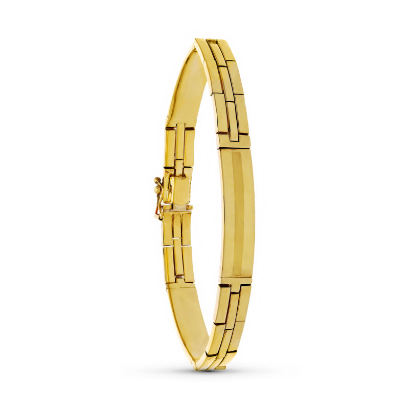 18K PULSERA ORO AMARILLO CABALLERO PANTER