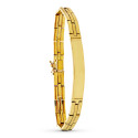 18K PULSERA ESCLAVA ORO AMARILLO PANTHER CABALLERO LONGIUTD 20CM ANCHO 6 MM 18K PULSERA ESCLAVA ORO AMARILLO PANTHER CABALLERO LONGIUTD 20CM ANCHO 6 MM