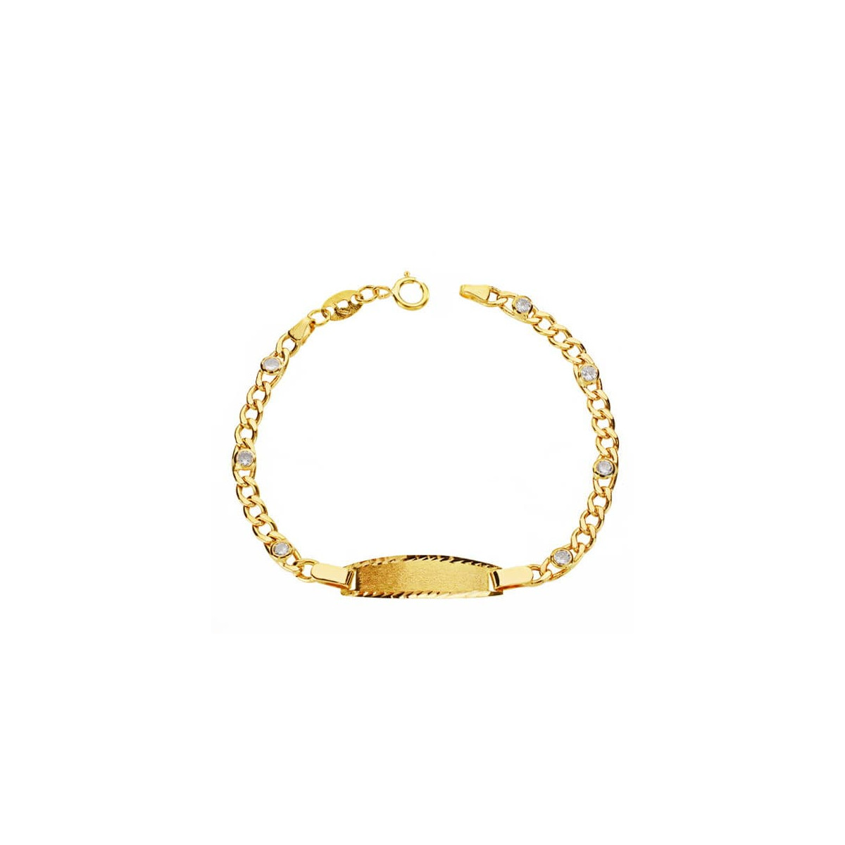 18K PULSERA ESCLAVA HUECA. CARTIER.ORO AMARILLO 13CM