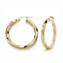 18K AROS ORO AMARILLO MATE Y BRILLO 25X2.5 MM 18K AROS ORO AMARILLO MATE Y BRILLO 25X2.5 MM