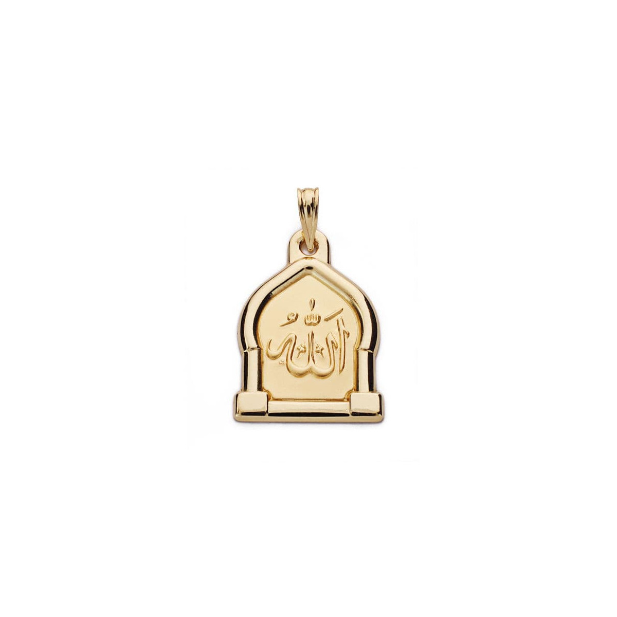18K MEDALLA ORO AMARILLO ALA ES GRANDE 24X24 MM