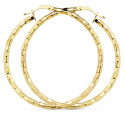 18K PENDIENTES AROS HUECOS CUADRADOS ORO AMARILLO 44 MM 18K PENDIENTES AROS HUECOS CUADRADOS ORO AMARILLO 44 MM