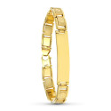 18K ESCLAVA ORO AMARILLO CABALLERO 20,5 CM 18K ESCLAVA ORO AMARILLO CABALLERO 20,5 CM