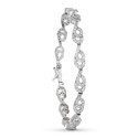 18K PULSERA ORO BLANCO CIRCONITA 19CM 18K PULSERA ORO BLANCO CIRCONITA 19CM