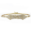 18K PULSERA ORO AMARILLO RIGIDA CIRCONITA 19CM 18K PULSERA ORO AMARILLO RIGIDA CIRCONITA 19CM