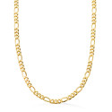 18K CADENA ORO AMARILLO HUECA ESLABON TIPO CARTIER ANCHO 4.5 MM LARGO 60CM 18K CADENA ORO AMARILLO HUECA ESLABON TIPO CARTIER ANCHO 4.5 MM LARGO 60CM