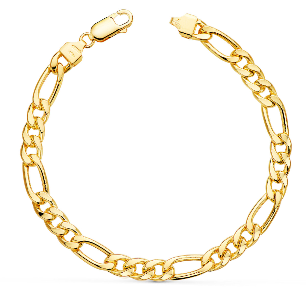 18K PULSERA ORO AMARILLO CARTIER 3X1 ANCHO: 6,5 MM LARGO: 21CM