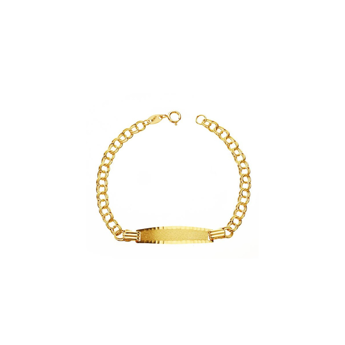 18K PULSERA ORO AMARILLO ESCLAVA HUNGARA 13CM
