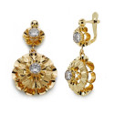 18K PENDIENTES ORO AMARILLO CUBANAS 28X15 CIERRE CATALÁN 18K PENDIENTES ORO AMARILLO CUBANAS 28X15 CIERRE CATALÁN