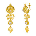 18K PENDIENTES ORO AMARILLO CUBANAS CIERRE CATALÁN 18K PENDIENTES ORO AMARILLO CUBANAS CIERRE CATALÁN