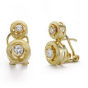 18K PENDIENTES ORO AMARILLO TU Y YO 2 CIRCONITA 16X9 MM CIERRE CATALÁN 18K PENDIENTES ORO AMARILLO TU Y YO 2 CIRCONITA 16X9 MM CIERRE CATALÁN