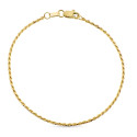 18K PULSERA ORO AMARILLO CORDON SALOMONICO ANCHO 1.5 MM 19CM 18K PULSERA ORO AMARILLO CORDON SALOMONICO ANCHO 1.5 MM 19CM