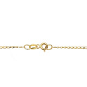 18K CADENA ORO AMARILLO MACIZA BILBAO  50CM 0.9 MM