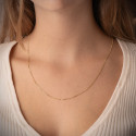 18K CADENA ORO AMARILLO MACIZA BARBADA 50CM ANCHO 1.2 MM 18K CADENA ORO AMARILLO MACIZA BARBADA 50CM ANCHO 1.2 MM