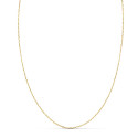 18K CADENA ORO AMARILLO MACIZA FORZADA LARGO 50CM ANCHO 1 MM 18K CADENA ORO AMARILLO MACIZA FORZADA LARGO 50CM ANCHO 1 MM