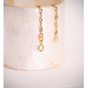 18K CADENA ORO AMARILLO MACIZA SINGAPUR 40CM 2 MM