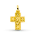 18K CRUZ ORO AMARILLO VIRGEN 23X16 MM 18K CRUZ ORO AMARILLO VIRGEN 23X16 MM