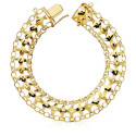 18K PULSERA ORO AMARILLO PRINCESA 13 MM 19CM 18K PULSERA ORO AMARILLO PRINCESA 13 MM 19CM