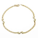 18K PULSERA ORO AMARILLO FINA MOTIVO. 18CM 18K PULSERA ORO AMARILLO FINA MOTIVO. 18CM