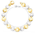 18K PULSERA ORO BICOLOR ESLABONES REDONDOS CON FLOR ANCHO 10 MM LARGO 19CM 18K PULSERA ORO BICOLOR ESLABONES REDONDOS CON FLOR ANCHO 10 MM LARGO 19CM
