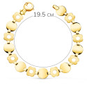 18K PULSERA ORO AMARILLO ESLABON REDONDO Y FLOR MATE ANCHO 10 MM LARGO 19.5CM 18K PULSERA ORO AMARILLO ESLABON REDONDO Y FLOR MATE ANCHO 10 MM LARGO 19.5CM
