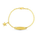 18K ESCLAVA ORO AMARILLO ESTRELLA 13CM 18K ESCLAVA ORO AMARILLO ESTRELLA 13CM