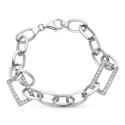 18K PULSERA ORO BLANCO CON CIRCONITA 19CM 18K PULSERA ORO BLANCO CON CIRCONITA 19CM