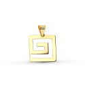 18K COLGANTE ORO AMARILLO CUADRADO 18K COLGANTE ORO AMARILLO CUADRADO