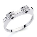 18K SORTIJA ORO BLANCO DIAMANTES NATURALES TALLA BRILLANTE 0.10 QTS. 18K SORTIJA ORO BLANCO DIAMANTES NATURALES TALLA BRILLANTE 0.10 QTS.