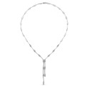 18K GARGANTILLA ORO BLANCO CIRCONITAS