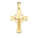 18K CRUZ ORO AMARILLO CON CRISTO 34X22 MM 18K CRUZ ORO AMARILLO CON CRISTO 34X22 MM